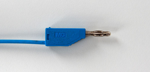 Câble de connexion 19 A, 50 cm, bleu