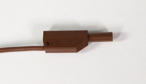 Câble de sécurité 10 cm brun