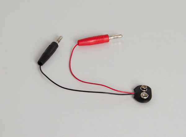 Câble adaptateur 9 V/4 mm