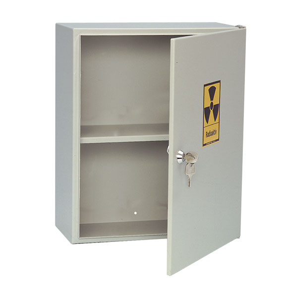 Armoire de rangement pour substances radioactives