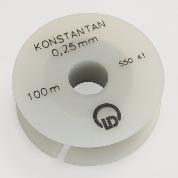 Fil résistif (constantan), 0,25 mm Ø, 100 m