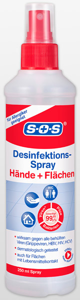 Spray désinfectant