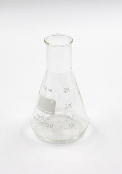 Fiole Erlenmeyer Boro 3.3, 250 ml, col étroit