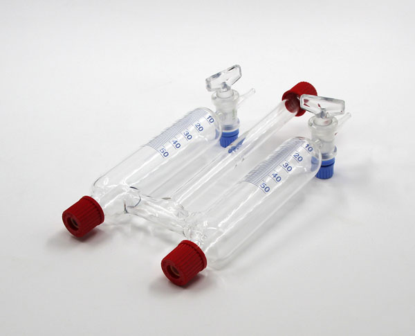 App. en verre p. la cellule d'ele