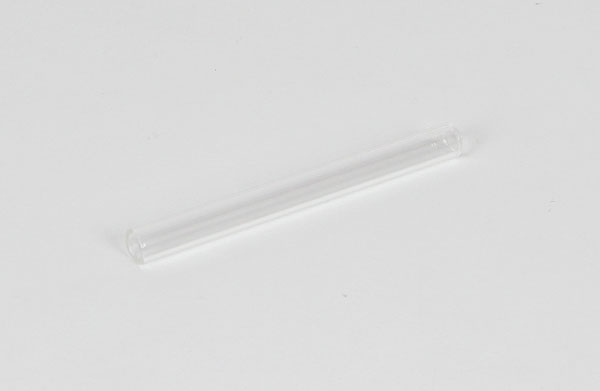 Tube en verre 80 mm x 8 mm Ø