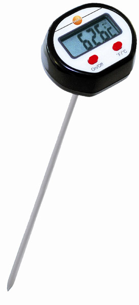 Mini-thermomètre de pénétration avec sonde rallongée