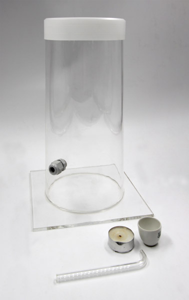 Silo pour explosion de poussière