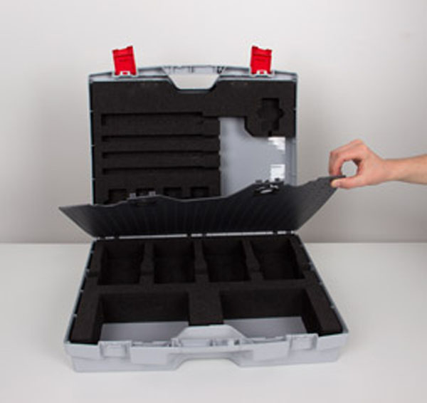 Valise  pour plusieurs  Mobile-CASSY 2  et capteurs