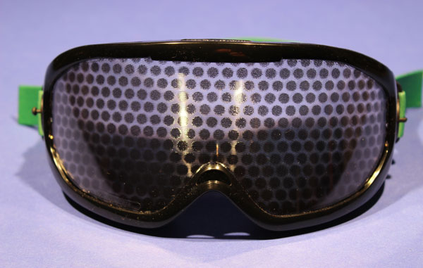 Lunettes de simulation de l'effet des drogues