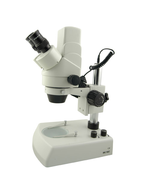 Stéréomicroscope BMS 143 zoom avec caméra USB de 3 mégapixels