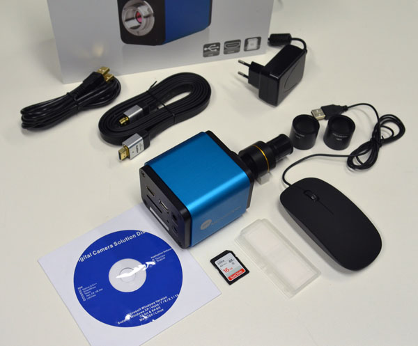 Caméra pour microscope MultiCam, HDMI+USB 2.0