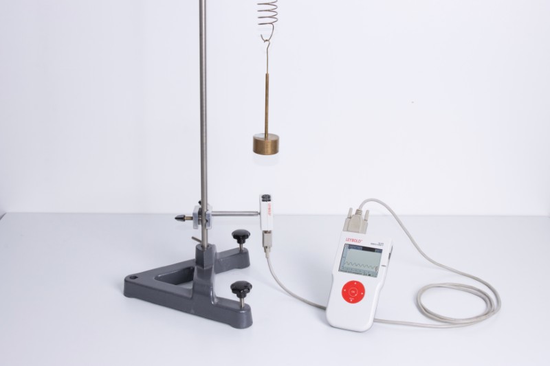 Enregistrement de l’oscillation d’un pendule élastique – mesure avec Mobile-CASSY