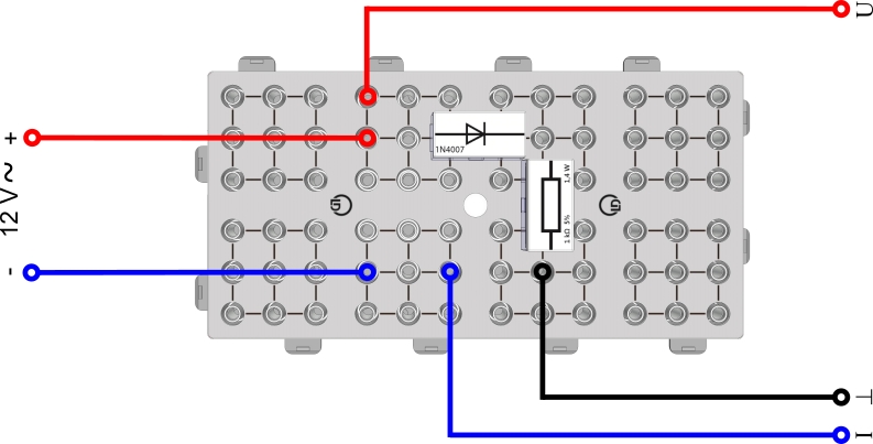 Redressement mono-alternance - Numérique