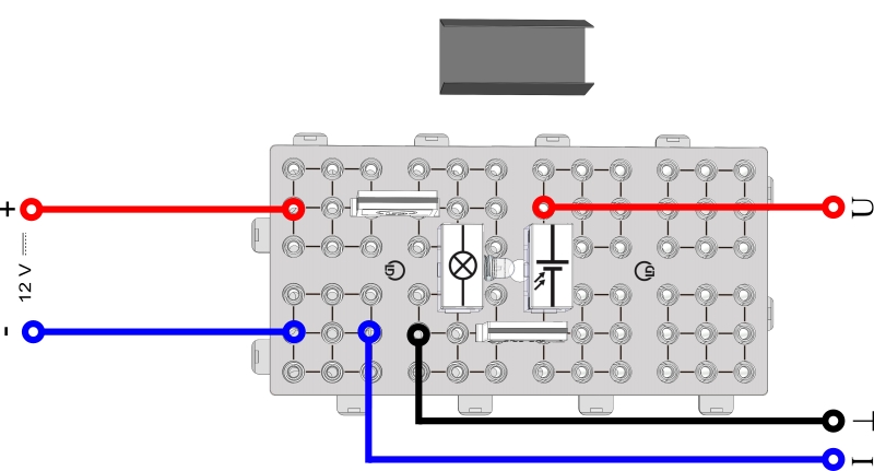 Tension à vide d'une cellule solaire - Numérique