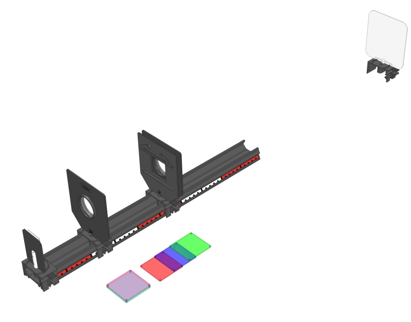 Mélange additif de deux couleurs