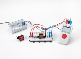 Détermination de la résistance en courant alternatif dans des circuits électriques avec bobines et résistances ohmiques - Mesure avec Mobile-CASSY