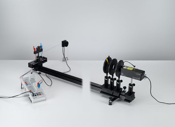 Diffraction par une fente double et par des fentes multiples - tracé et évaluation avec CASSY