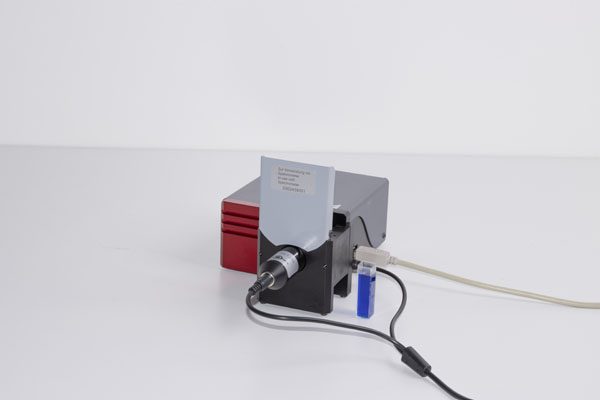 Mélanges de colorants dans un spectromètre